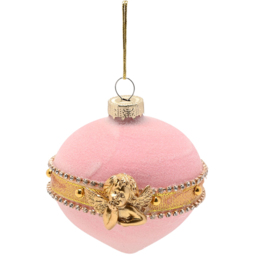 The Seasonal Gift Co. Parisian Pink and Mint Green Glass Bauble 4 Pack - Multi Coloured - Wilko - thumbnail 4