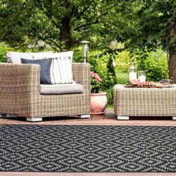Homemaker Genesis Black Rug 200 x 290cm - Wilko - thumbnail 4