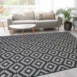 Homemaker Genesis Black Rug 200 x 290cm - Wilko - thumbnail 3