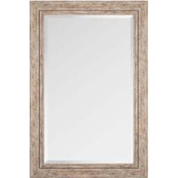 Clovelly Rustic Wood Effect Framed Mirror 120 x 80cm - The Port. Co Gallery - Wilko - thumbnail 1