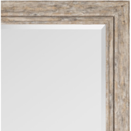 Clovelly Rustic Wood Effect Framed Mirror 120 x 80cm - The Port. Co Gallery - Wilko - thumbnail 3