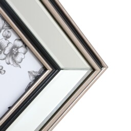 Mode Mirrored Photo Frame Silver 14 x 11in - The Port. Co Gallery - Wilko - thumbnail 5