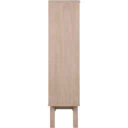Florence A Line 2 Drawer Single Door White Oak Display Cabinet - Furniture To Go - Wilko - thumbnail 5