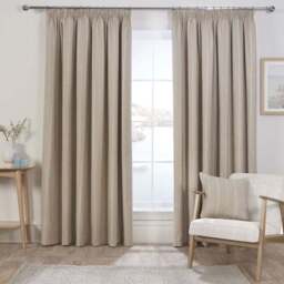 Padstow Thermal Curtain - Natural/229cm - Divante - Wilko - thumbnail 3