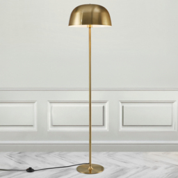 Nordlux Cera Brass Floor Lamp - Size: 140 x 36 x 140cm - Gold - Wilko - thumbnail 7