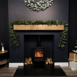Samuel Alexander Plain Christmas Garland Green 270cm - Wilko - thumbnail 3