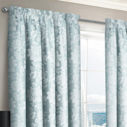Intimates Iris Silver Tape Top Curtains 168 x 137cm - Size: W 168 x D 137cm - Wilko - thumbnail 3
