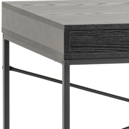 Florence Seaford Single Drawer Single Cube Ash Black Office Desk - Furniture To Go - Wilko - thumbnail 7