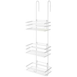 House of Home White 3-Tier Shower Caddy - Size: 79 x 16 x 12cm - Wilko - thumbnail 1