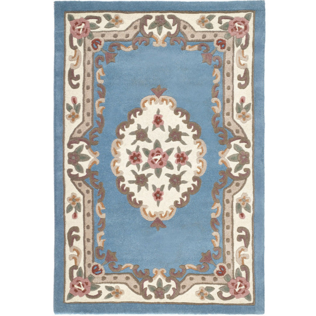 Origins Shensi Blue Wool Rug 75 x 150cm - Origins Rugs - Wilko - image 1