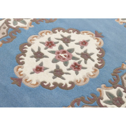 Origins Shensi Blue Wool Rug 75 x 150cm - Origins Rugs - Wilko - thumbnail 5