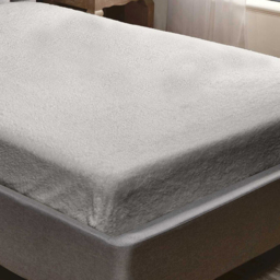 Rapport Home Teddy Double Silver Fitted Bed Sheet - Wilko - thumbnail 5