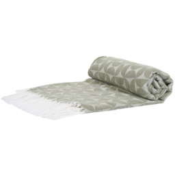 Atzi Geometric Throw - Green - Wilko - thumbnail 3