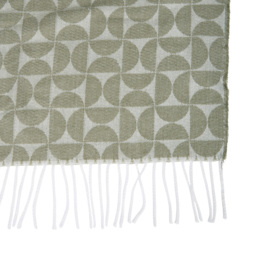 Atzi Geometric Throw - Green - Wilko - thumbnail 5
