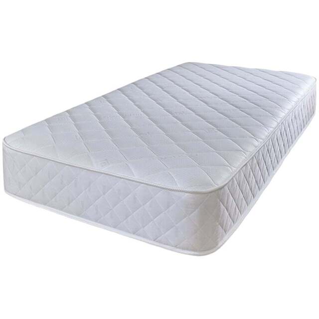 Extreme Comfort Cooltouch European Double Diamond White Foam Free Open Coil Spring Mattress - eXtreme comfort ltd - Wilko - image 1