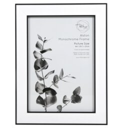 The Port. Co Gallery Alston Monochrome Photo Frame A4 - Multi - Wilko - thumbnail 1