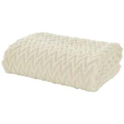 Deyongs Tadcaster Cream Throw 140 x 180cm - Wilko - thumbnail 1