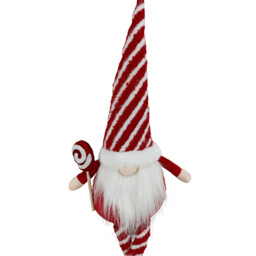 Candy Cane Sitting Gonk Red and White - Candy Cane Lane - Wilko - thumbnail 6