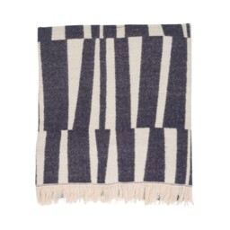 Grayson Woven Throw Navy - Divante - Wilko - thumbnail 3