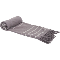 Eleni Tassel Throw Charcoal - Divante - Wilko - thumbnail 3