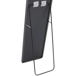 Living and Home Black Frame Full Length Standing Mirror 47 x 157cm - Size: 157 x 47cm - Wilko - thumbnail 6