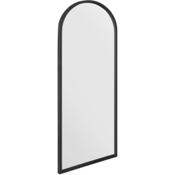 MirrorOutlet The Arcus Black Framed Arched Garden Wall Mirror 160 x 53cm - Size: 160 x 53 x 3cm - Wilko - thumbnail 4