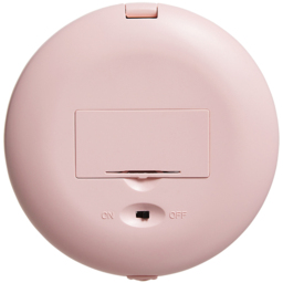 Living and Home Double Sided LED Vanity Mirror - Size: 1 x 9 x 9cm - Pink - Wilko - thumbnail 6
