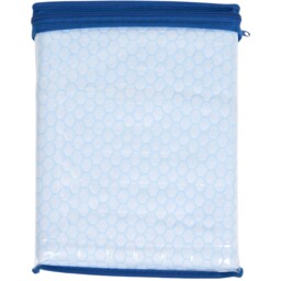 Cooling Waterproof Pillow Protector Pair - Blue - Wilko - thumbnail 3