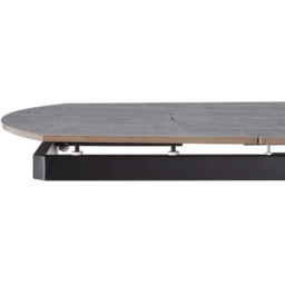 DS Living Arden 6 Seater Dining Table Black and Grey Intertwined Stone - Wilko - thumbnail 7