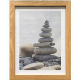 The Port Co Gallery Wood Effect Somerset Photo Frame 10 x 8 inch - Brown - The Port. Co Gallery - Wilko
