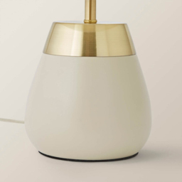 ValueLights Hurst Drum Shade Cream Touch Table Lamp with Bulb - Size: 33.7 x 18.5 x 18.5cm - Wilko - thumbnail 5