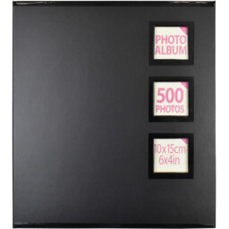 Single Photo Album 6 x 4 inch 500 Photos in Assorted styles - Wilko - thumbnail 5