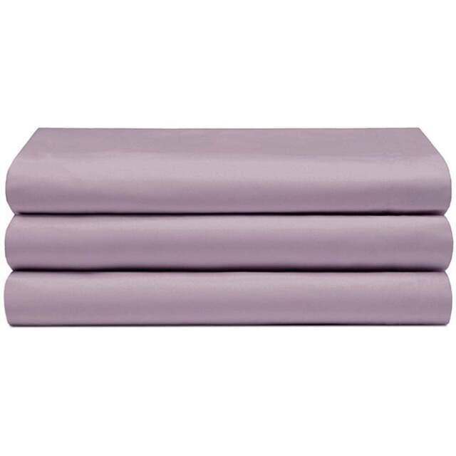 Serene Super King Misty Rose Flat Bed Sheet - Pink - Wilko - image 1