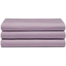 Serene Super King Misty Rose Flat Bed Sheet - Pink - Wilko