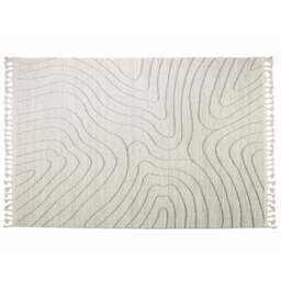 Esselle Home Arctic Contour Natural and Mink Rug 200 x 290cm - Cream - Wilko - thumbnail 1
