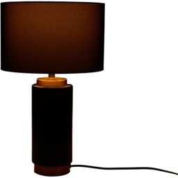Clara Table Lamp - Black - Wilko - thumbnail 5