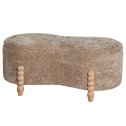 Abstract Storage Ottoman Brown - Wilko - thumbnail 2