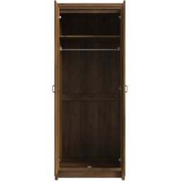 GFW Boston 2 Door Knotty Oak Wardrobe - Brown - Wilko - thumbnail 4