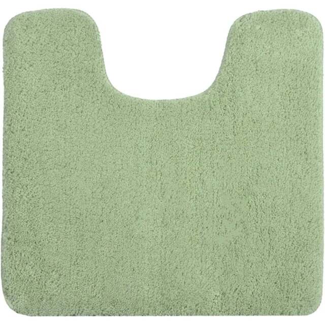Allure Bath Fashions Sage Green Microfibre Luxury Non-Slip Pedestal Mat 50 x 50cm - Wilko - image 1