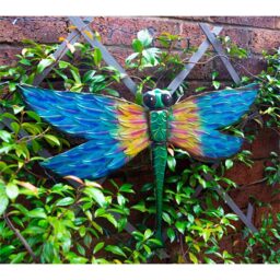 St Helens Multicolour Metal Dragonfly Garden Wall Ornament - Wilko - thumbnail 3