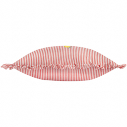 furn. Les Fleurs Lemons Embroidered Ruffle Polyester Filled Cushion 30 x 50cm - Yellow - Wilko - thumbnail 5