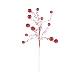 Glittery Pom Pom SprayRed or Green - Candy Cane Lane - Wilko