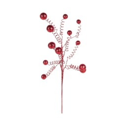 Glittery Pom Pom SprayRed or Green - Candy Cane Lane - Wilko - thumbnail 4