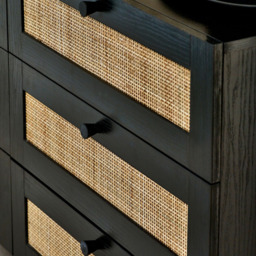 Julian Bowen Padstow 6 Drawer Black Chest of Drawers - Wilko - thumbnail 6