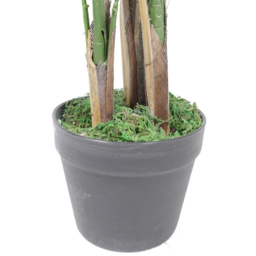 Leaf Areca Palm Artificial Tree 130cm - Size: 130 x 80 x 80cm - Green - Wilko - thumbnail 3