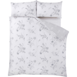 Rapport Home PH Sadie Super King Royal Blue Duvet Set - Wilko - thumbnail 3