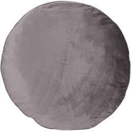Madison Velvet Floor Cushion - Charcoal - Wilko - thumbnail 1