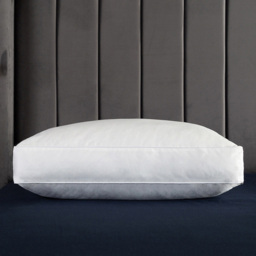 Slumberdown White Box Edge Pillow - Size: Single - Wilko - thumbnail 3