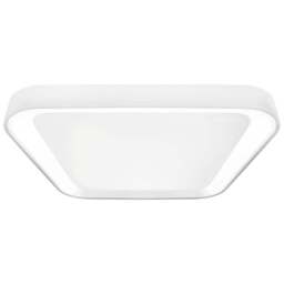 Milagro Quadro White Ceiling Lamp 230V - Size: 40 x 40 x 7cm - Wilko - thumbnail 1