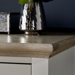 Bentley Designs Montreux 6 Drawer Grey Washed Oak and Soft Grey Wide Chest of Drawers - Wilko - thumbnail 5